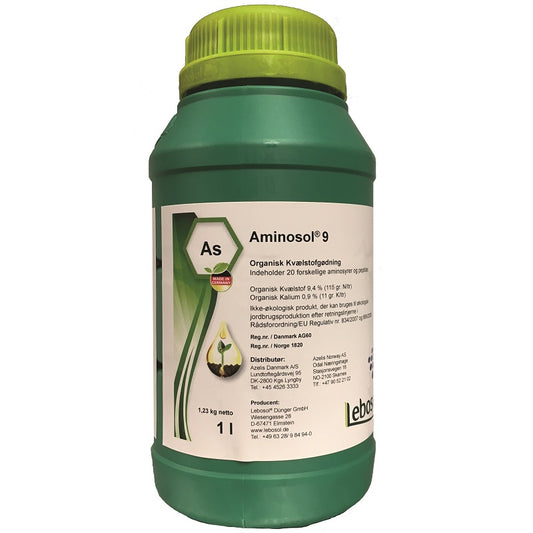 Aminosol 9 %, 1 liter