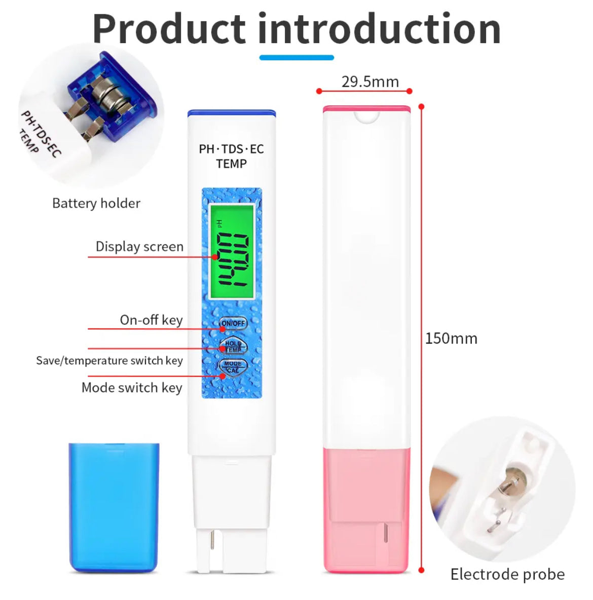 Digital water quality meter