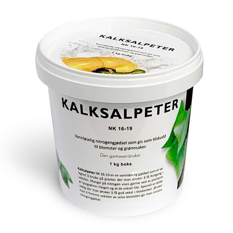 Kalksalpeter, vannløselig, 1 kilo